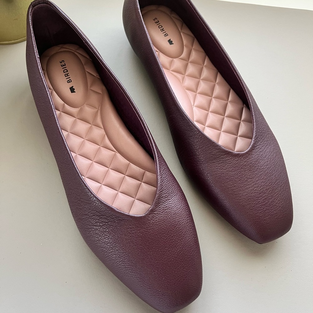 Birdies Women's Burgundy Flats